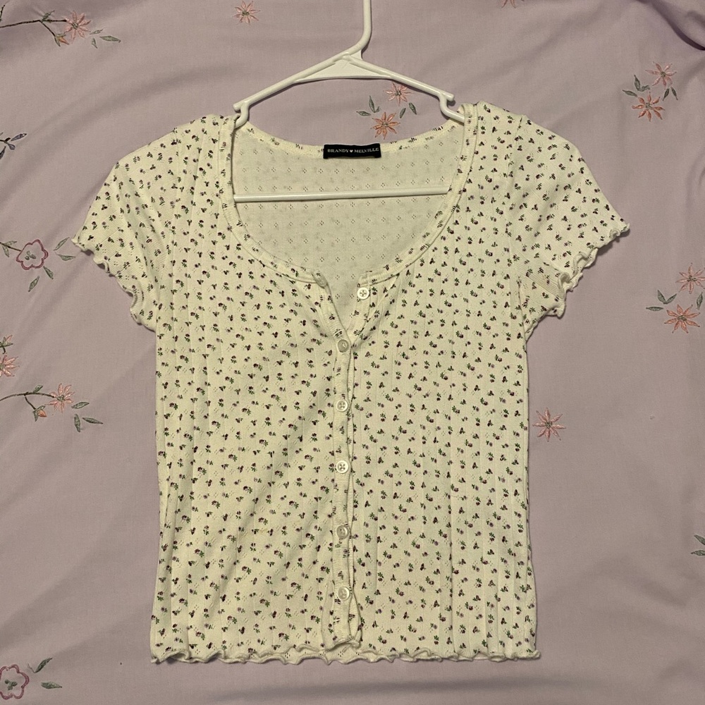 brandy melville floral zelly!